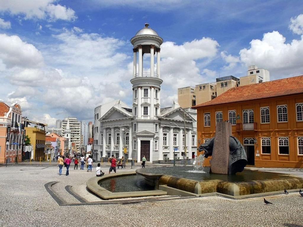 Melhor Localizacao | Largo Da Ordem E Shopping Mueller Curitiba Exterior foto